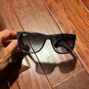Purposely sanded black / matte frames by Ray-Ban Justin’s